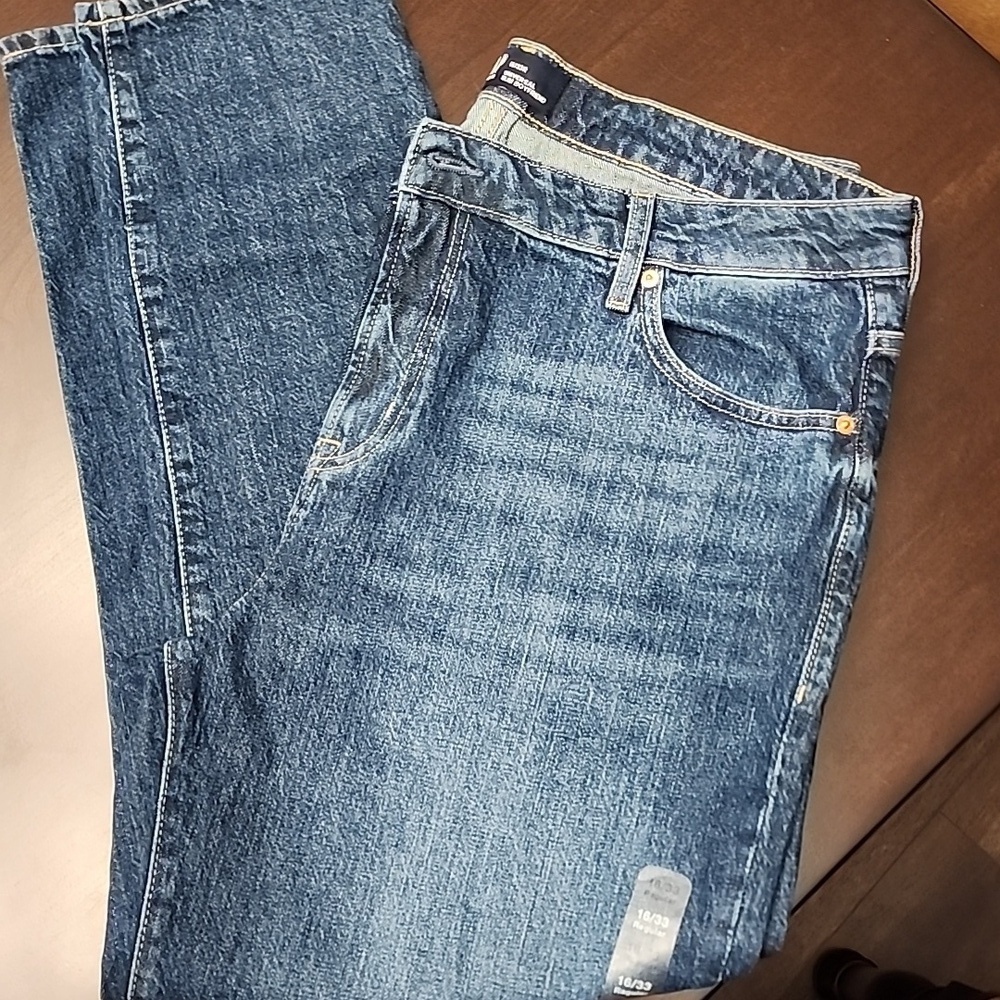 GAP Universal Slim Boyfried Women's Blue Jeans sz 16 NWT